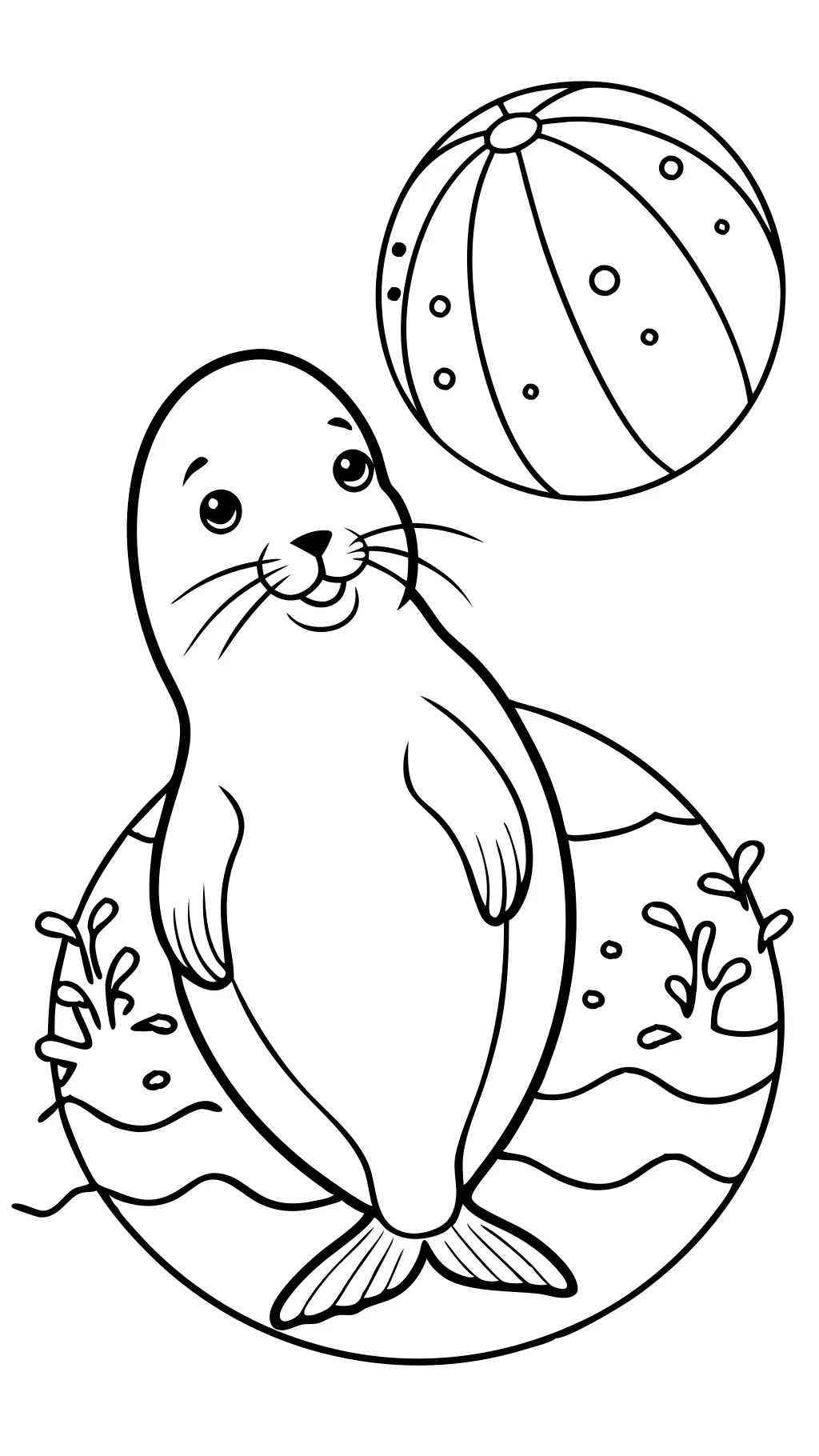 seal coloring pages